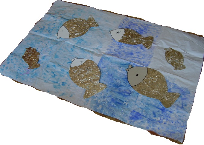 rybičky z celofánu